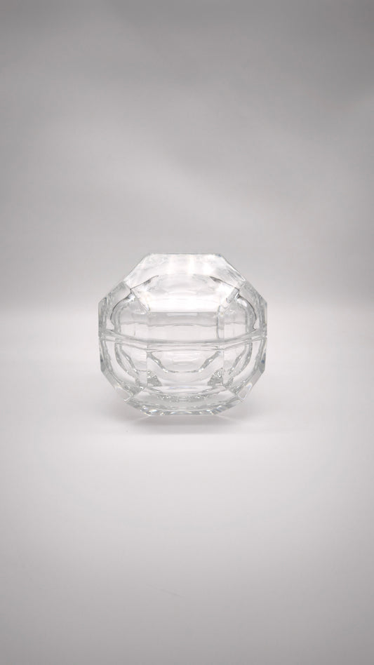 93559 Scatola in cristallo di forma geometrica