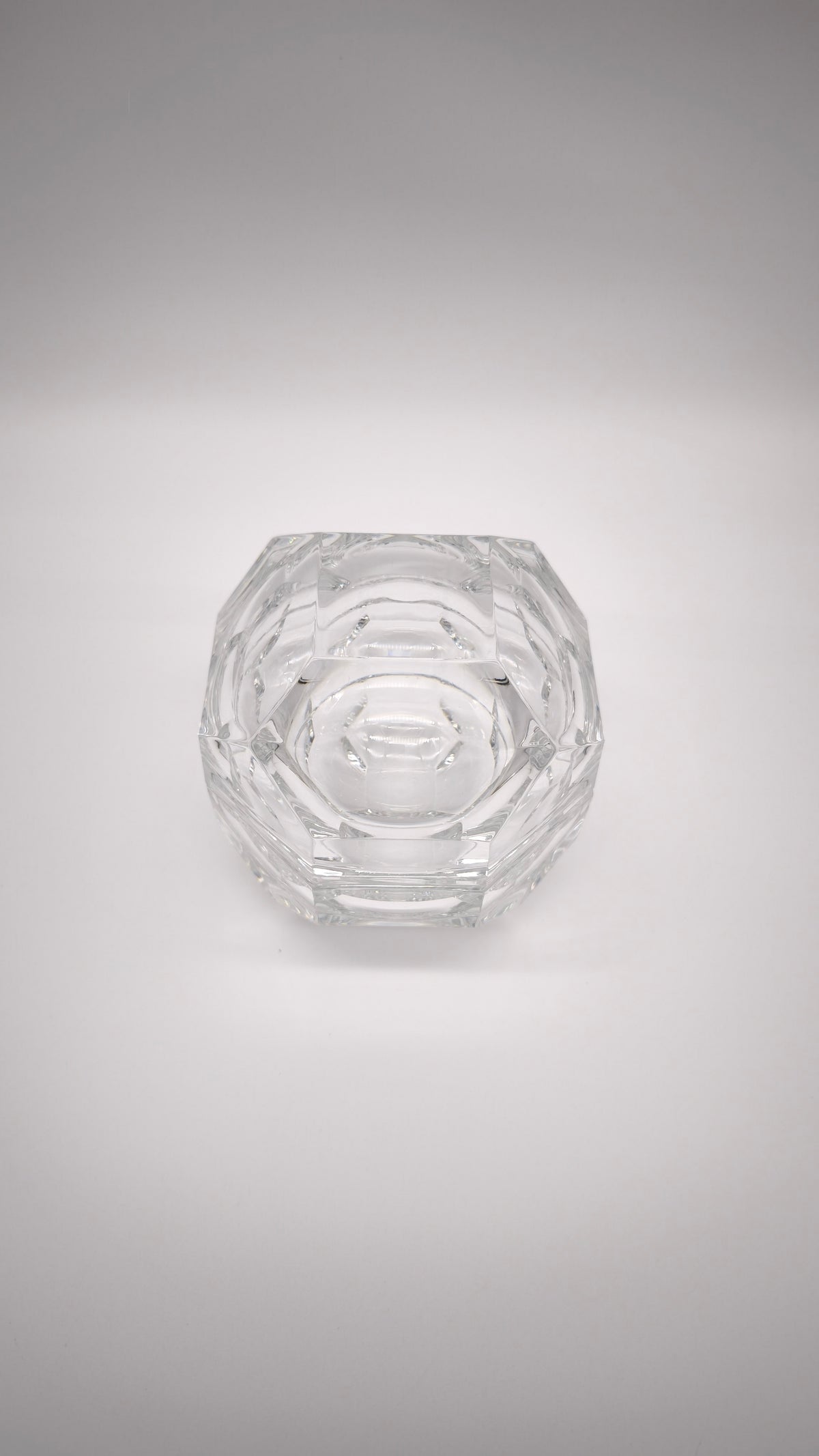 93559 Scatola in cristallo di forma geometrica