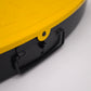 93512 Custodia rigida vintage Camel Trophy gialla e nera in metallo