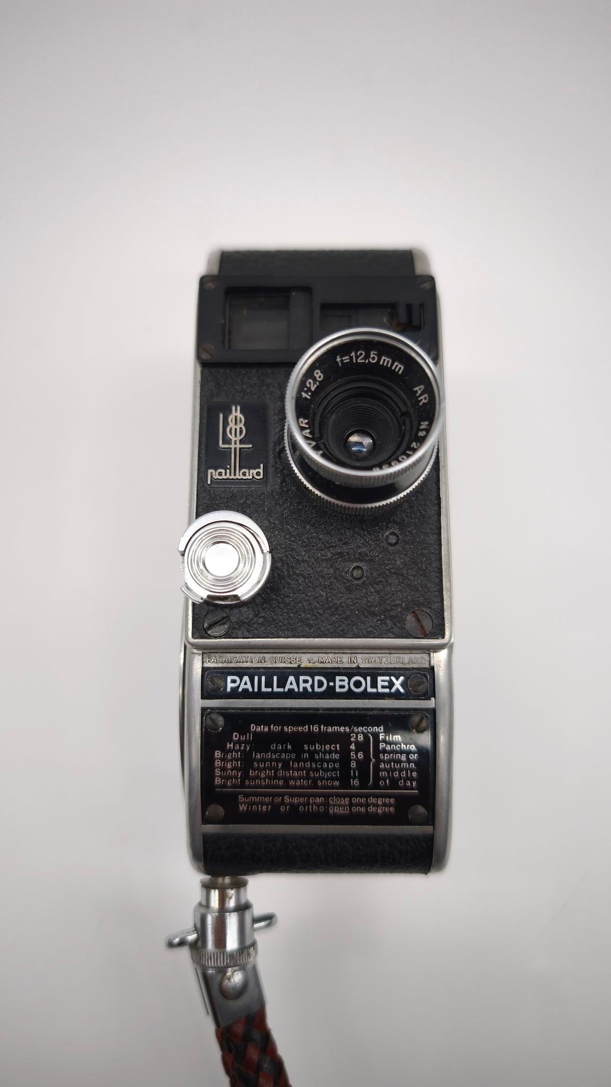 93488 Cinepresa vintage Paillard Bolex L8
