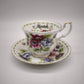 93629 Tazza da tè in ceramica Royal Albert, Flower of the month series, Anemones, March