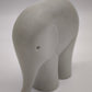 93635 Statuina elefante vintage in porcellana tedesca, Sgrafo