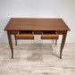 93653 Scrivania in legno con due cassetti frontali