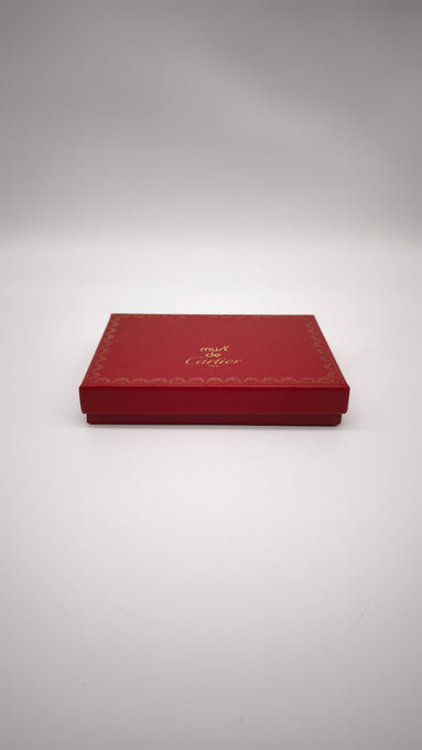 92907 Scatola Must de Cartier con tessera di garanzia