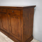 93661 Servante in legno tre sportelli e tre cassetti