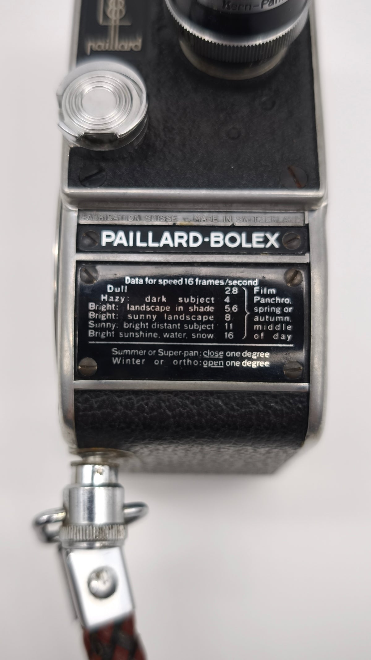 93488 Cinepresa vintage Paillard Bolex L8