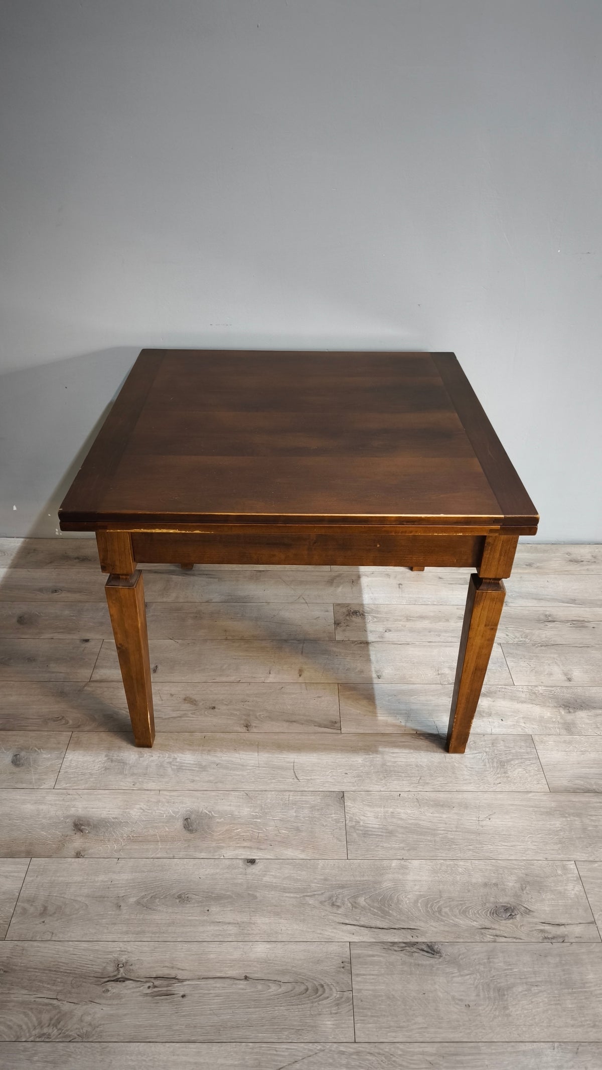 93659 Tavolo allungabile in legno con piano a libretto