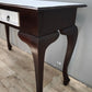 93652 Scrittoio in legno con piano e cassetti bianchi