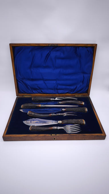 93732 Servizio posate da arrosto Sheffield