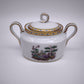 93571 Tete-à-tete in ceramica Richard Ginori Pittoria