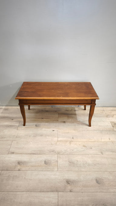 93736 Tavolino da salotto in legno con piano apribile