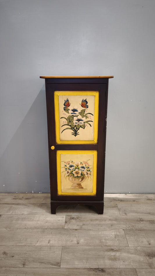 93690 Armadietto in MDF con sportello dipinto