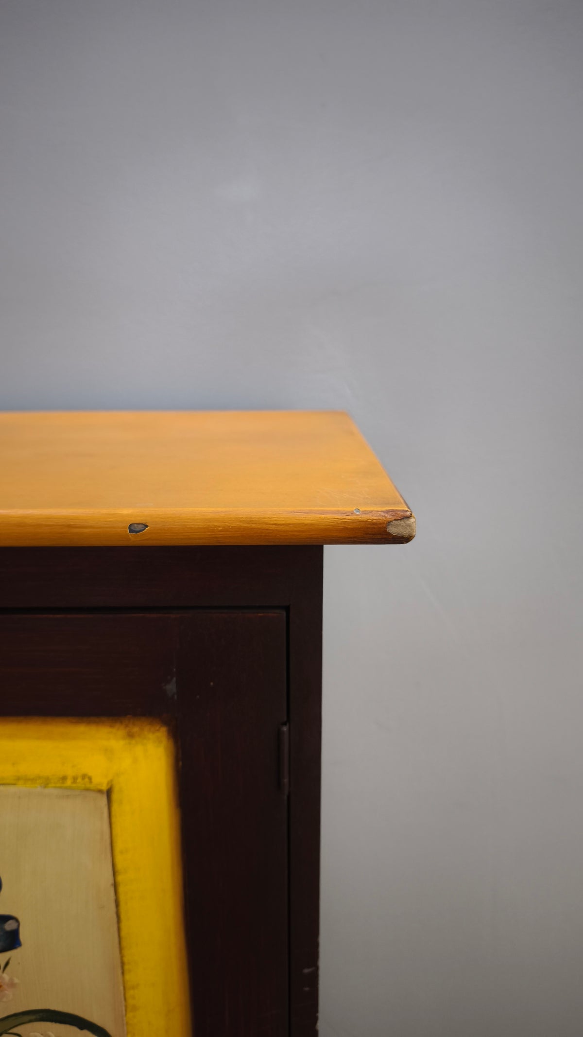 93690 Armadietto in MDF con sportello dipinto