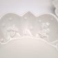 93891 Set tazza con piattino e piatto da dolce Villeroy & Boch serie Toy's Delight in porcellana bianca