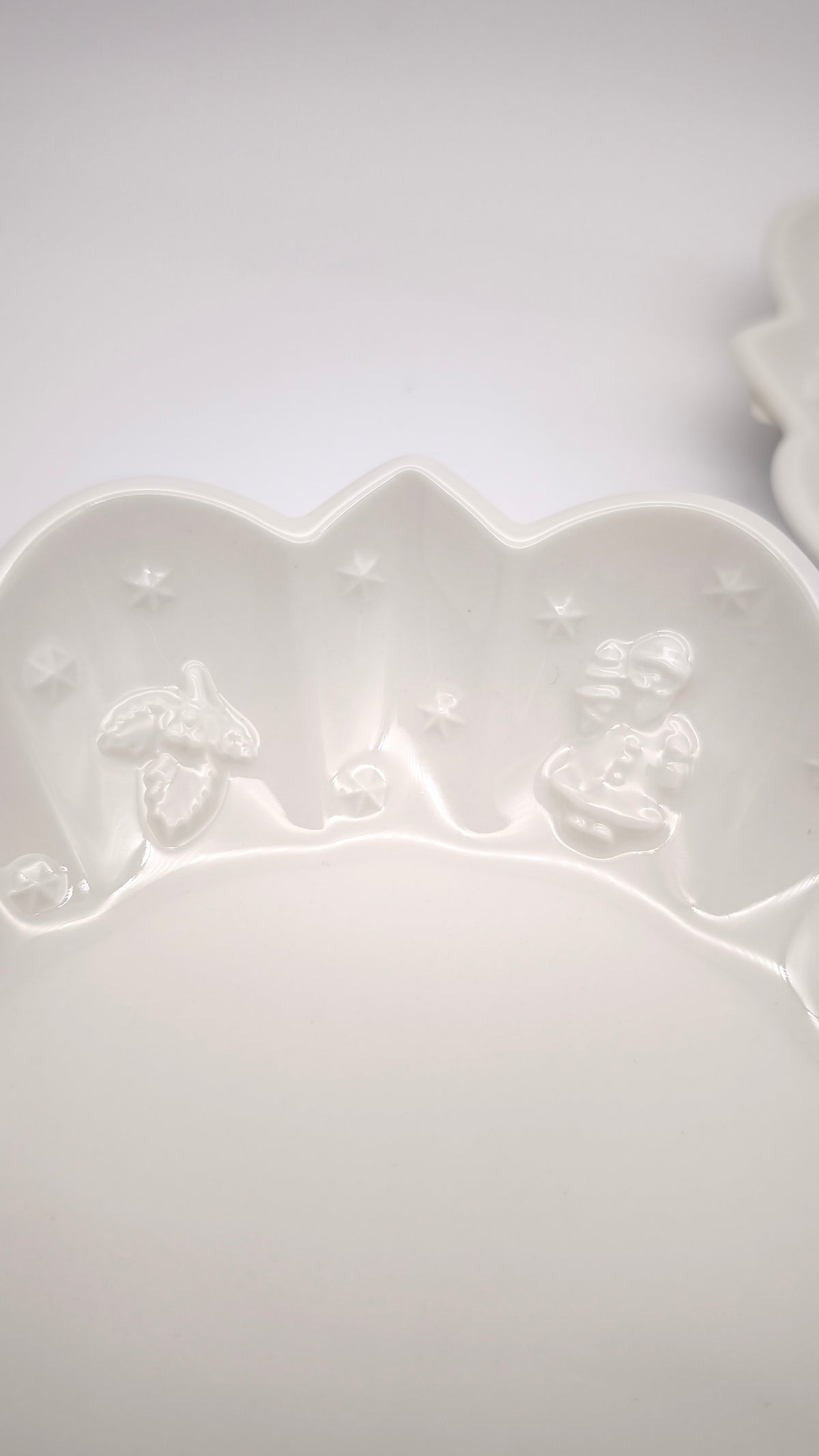 93891 Set tazza con piattino e piatto da dolce Villeroy & Boch serie Toy's Delight in porcellana bianca