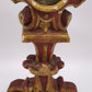 93786 Reliquiario ostensorio da tavolo in legno intagliato, XIX secolo