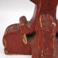 93786 Reliquiario ostensorio da tavolo in legno intagliato, XIX secolo