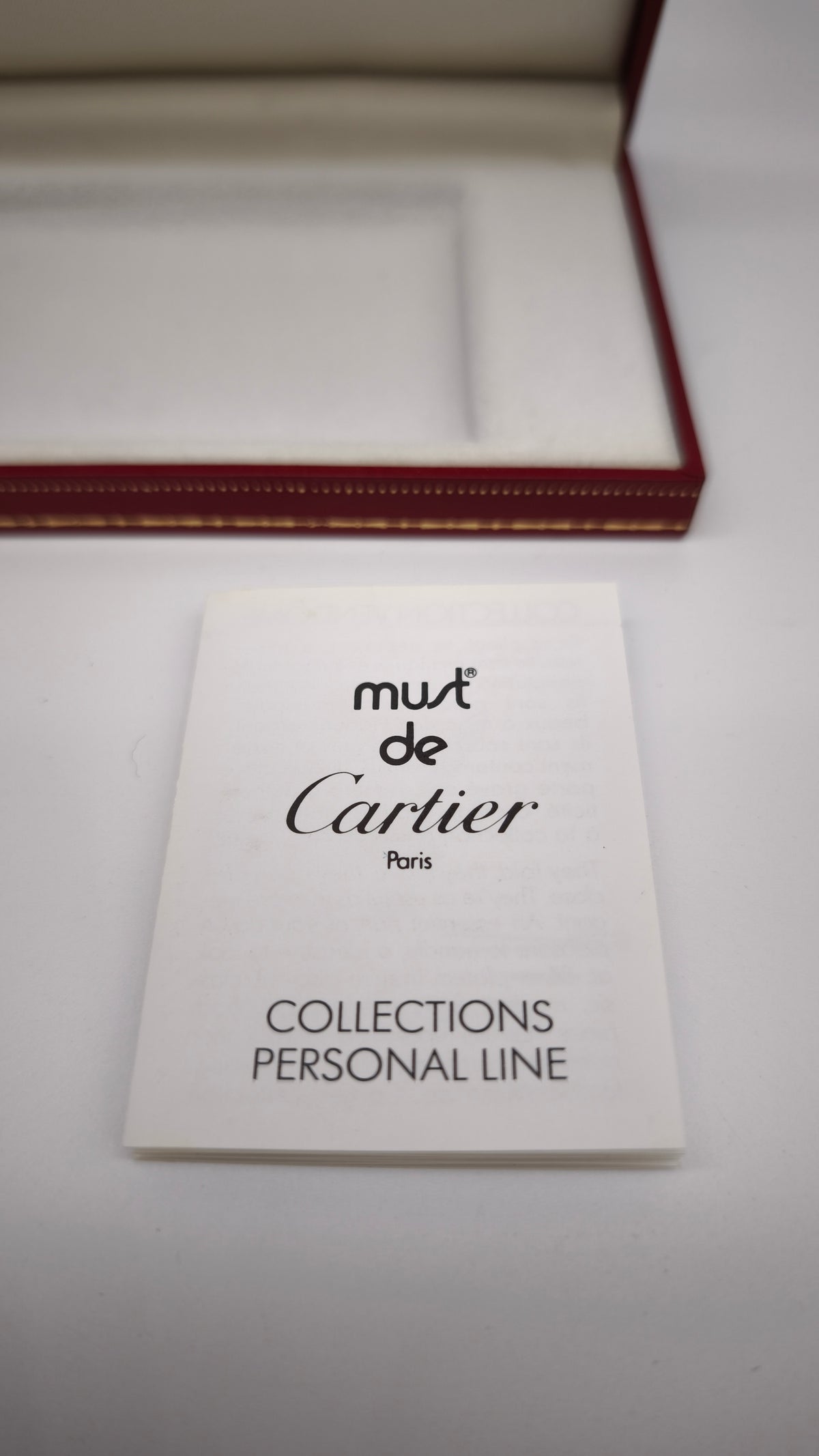 93863 Scatola Must de Cartier