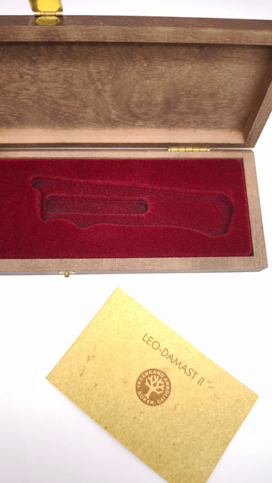 93861-2 Scatola in legno per coltello Boker Helios Leo-Damast