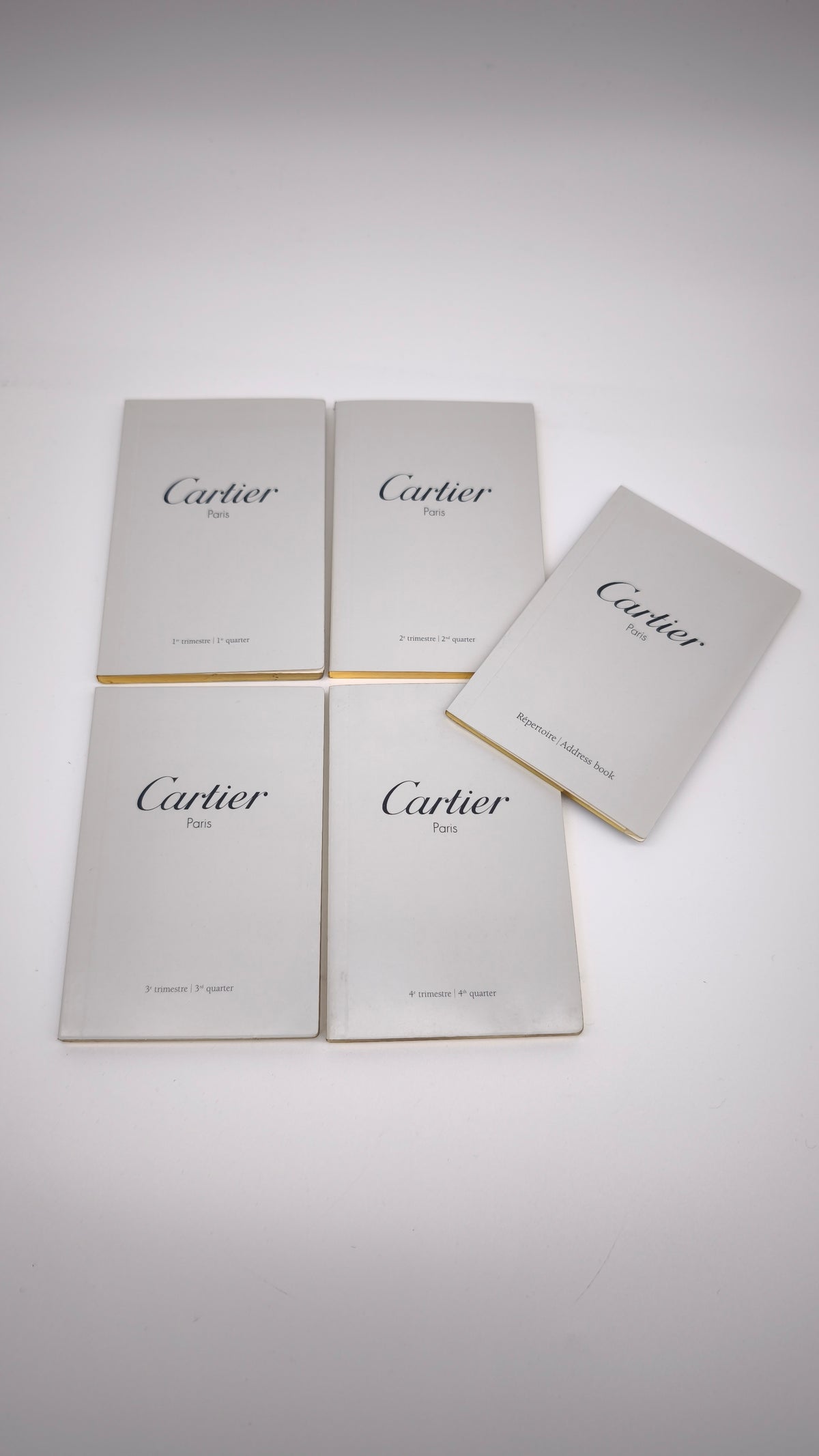 93864 Set di libretti di ricarica per agenda Cartier + rubrica