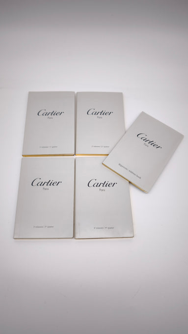 93864 Set di libretti di ricarica per agenda Cartier + rubrica