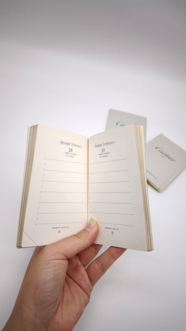 93864 Set di libretti di ricarica per agenda Cartier + rubrica