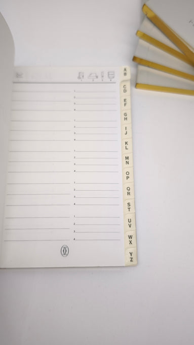93864 Set di libretti di ricarica per agenda Cartier + rubrica