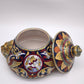93877 Barattolo con coperchio in ceramica artigianale Gualdo Tadino