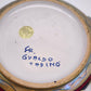 93877 Barattolo con coperchio in ceramica artigianale Gualdo Tadino