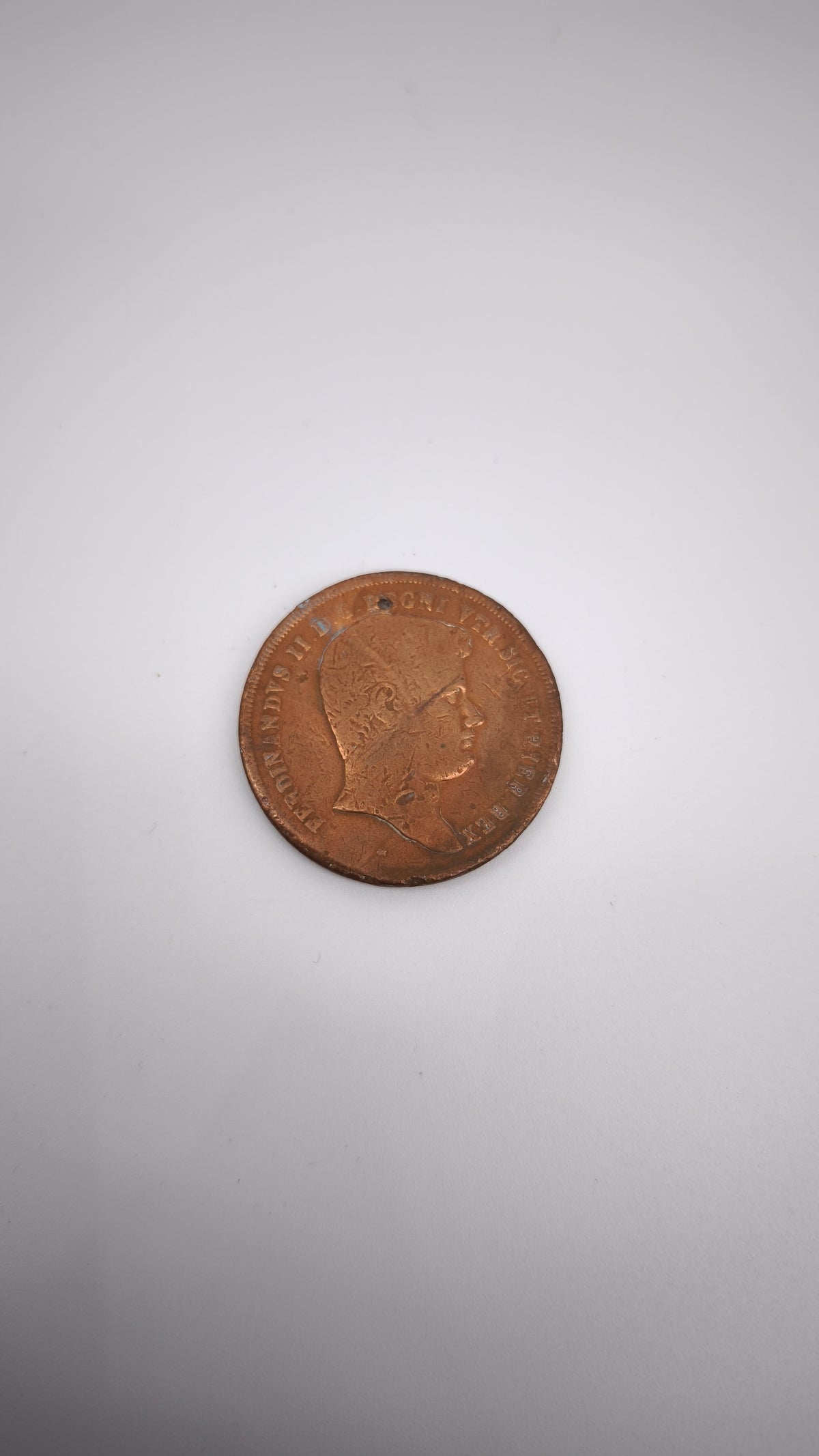 Moneta 10 Tornesi, 1838
