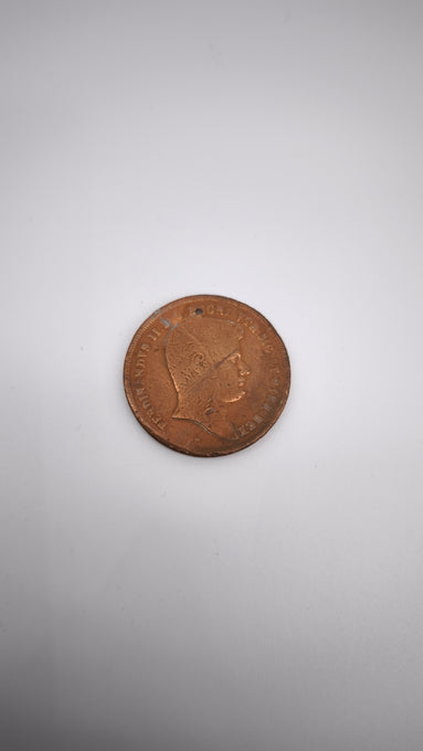 Moneta 10 Tornesi, 1838