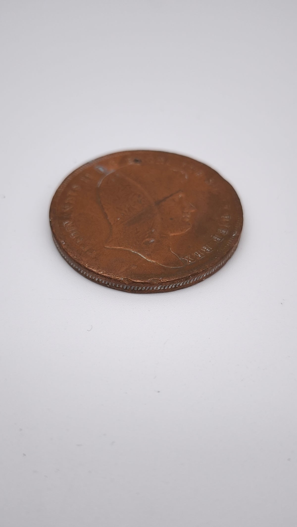 Moneta 10 Tornesi, 1838