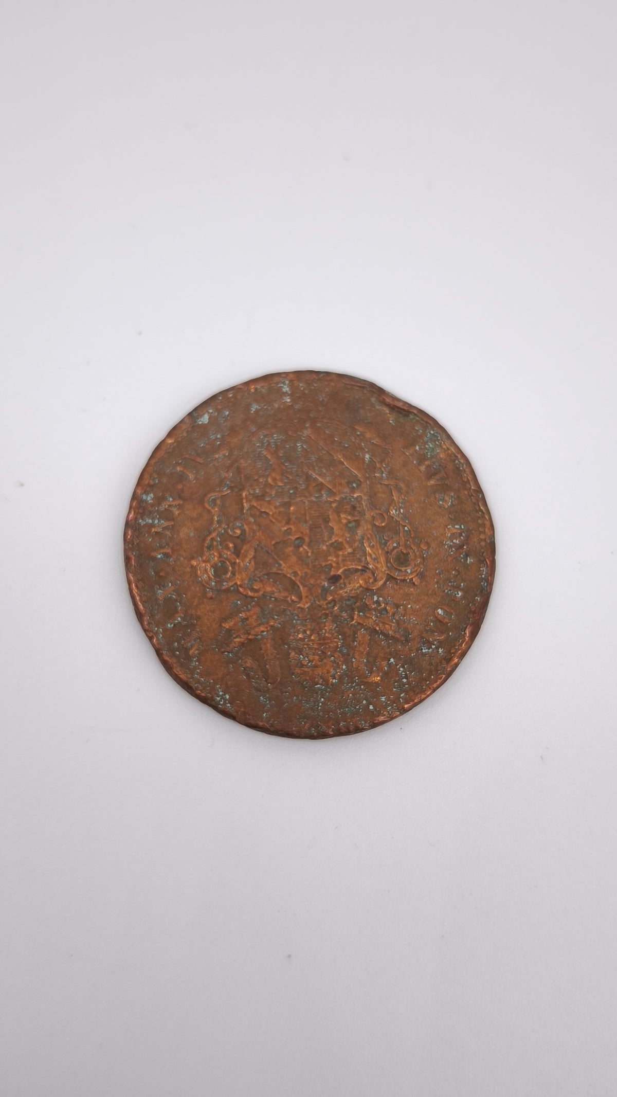 Moneta 2 baiocchi, 1850
