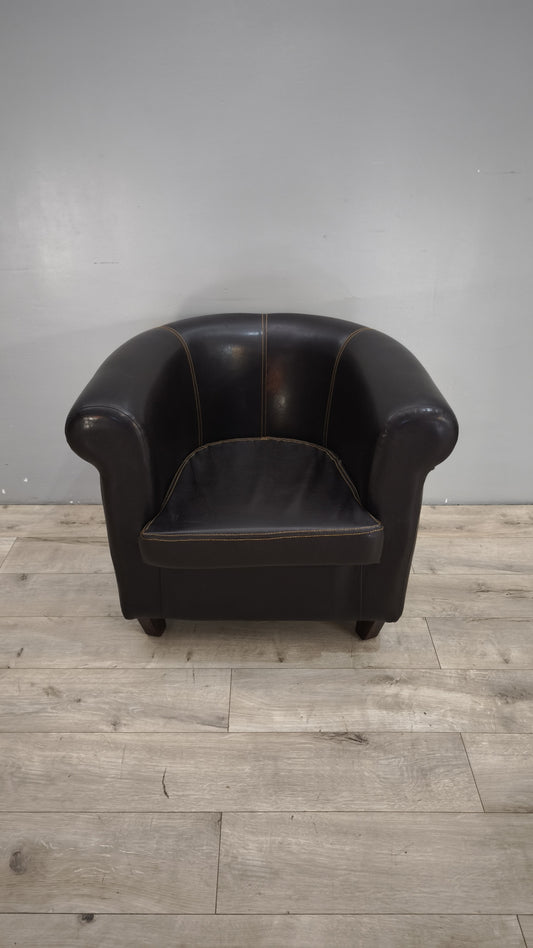 93999 Poltroncina a pozzetto in ski nero