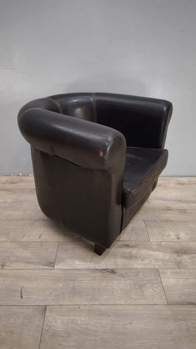 93999 Poltroncina a pozzetto in ski nero