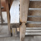 92024 Set da esterno in legno composto da un tavolo con 4 sedie