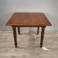 94016 Tavolo allungabile in legno con piano quadrato