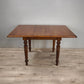 94016 Tavolo allungabile in legno con piano quadrato
