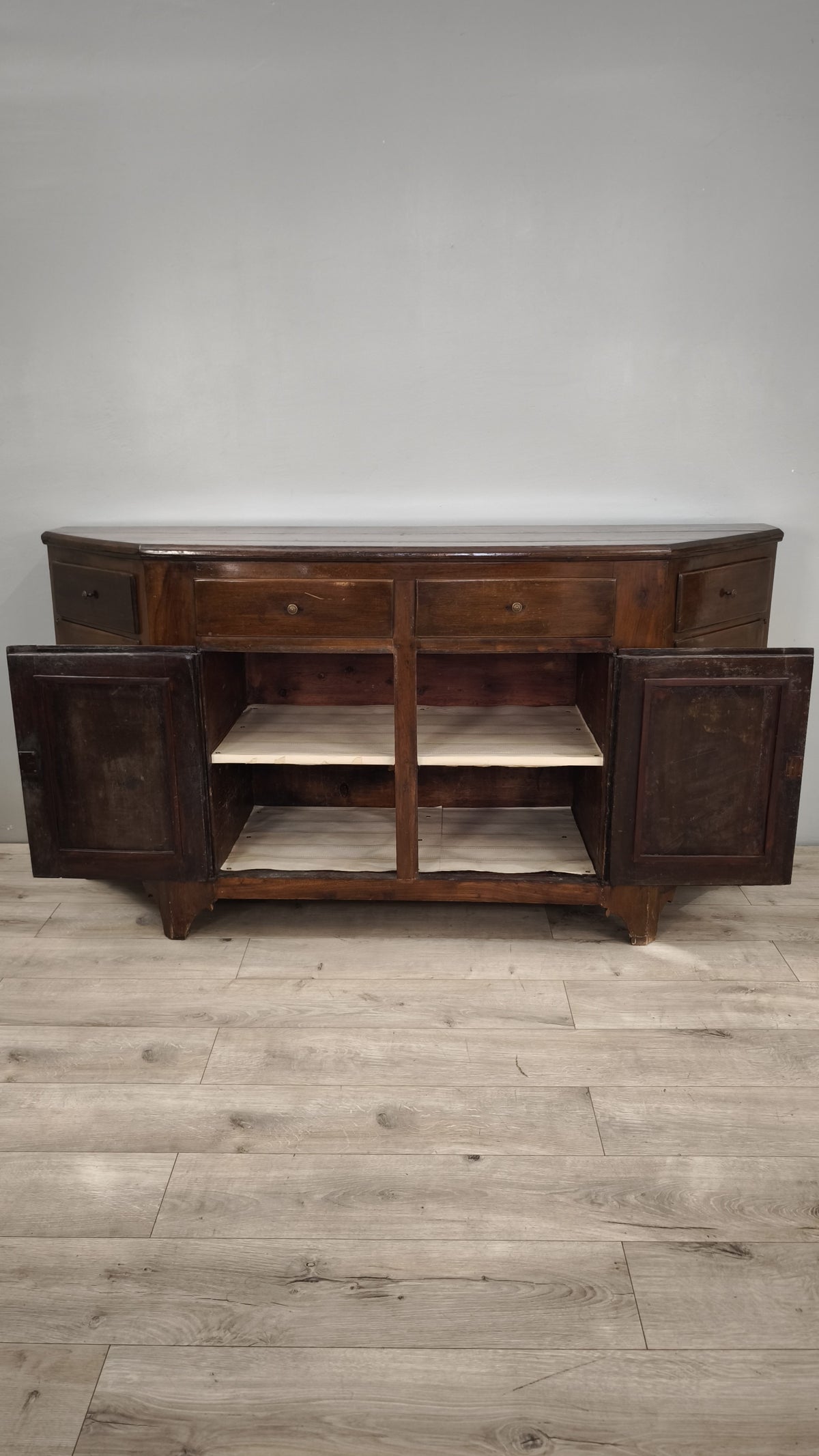 94074 Servante quattro sportelli in legno massello