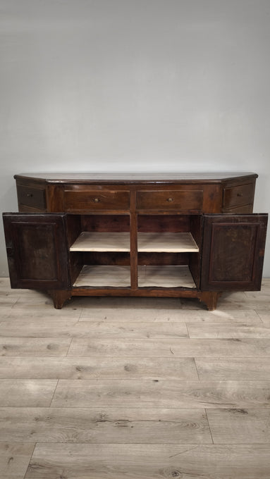 94074 Servante quattro sportelli in legno massello