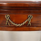 94079 Console a mezzaluna in legno con cassetto