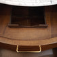 94134 Mobile lavabo in legno massello di noce e piano in marmo di Carrara