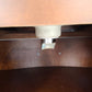 94134 Mobile lavabo in legno massello di noce e piano in marmo di Carrara