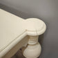 94191 Tavolo in legno color panna con grandi gambe