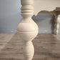 94191 Tavolo in legno color panna con grandi gambe