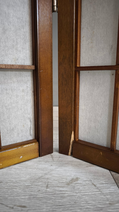 94185 Separé in legno composto da tre pannelli
