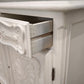 94241 Credenza in legno dipinta bianca