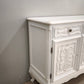 94241 Credenza in legno dipinta bianca