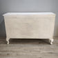 94241 Credenza in legno dipinta bianca