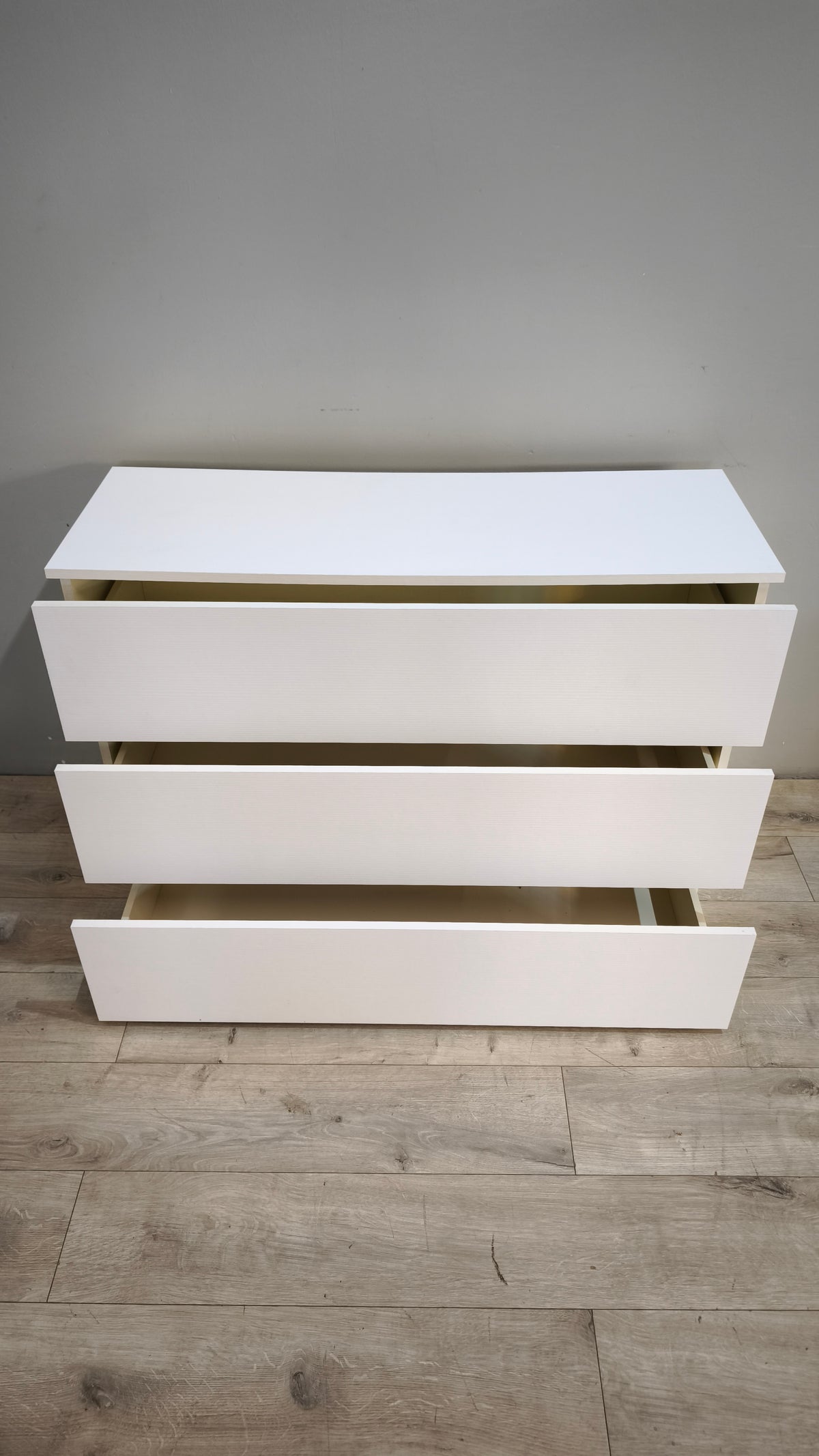 94238 Comò Ikea bianco tre cassetti